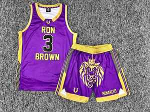 2025 nouveauté hommes maillot de basket-ball personnalisé usine directe Polyester Sublimation impression Logo brodé hommes ensembles Style - Product Image 2