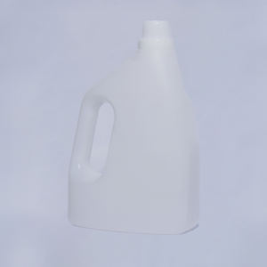 Bidon en plastique de 4 L pour lessive avec bouchon à vis et poignée, design portable et facile à ouvrir - Product Image 4