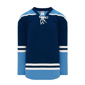 เสื้อเจอร์ซี่ฮ็อกกี้น้ำแข็งสำหรับผู้ชายเสื้อกีฬา100% โพลีเอสเตอร์พิมพ์ซับลิเมชันสำหรับฤดูหนาวโลโก้ตามสั่ง - Product Image 6