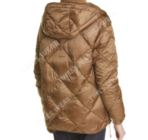 Manteau d'hiver personnalisé Logo The Cube Royal Quilted Down Puffer Jacket Warm Outdoor Casual Diamond Quilted Fashion Coat - Product Image 3