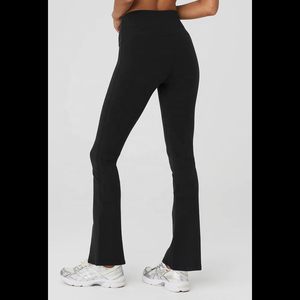 Leggings sans couture tissu doux pantalon de Yoga serré bout à bout taille haute pour les femmes entraînement Fitness Scrunch Legging - Product Image 2