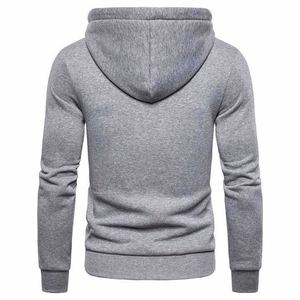 Sweat à capuche avec logo personnalisé pour hommes, de grande taille, de haute qualité, lourd avec poche latérale zippée - Product Image 3