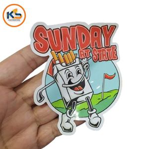 Personalized Waterproof Self-adhesive UV Printed Die Cut Cartoon Decals Custom Anime PVC <b>Vinyl</b> <b>Stickers</b> Eco-Friendly 100pcs - Product Image 2