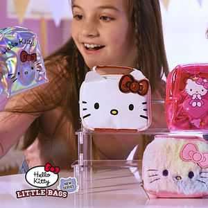 Bolso escolar bonito a la moda personalizado tela de plástico con dibujos de animales Hellokitty SBABAM Littlebags regalo para niñas y niños - Product Image 4