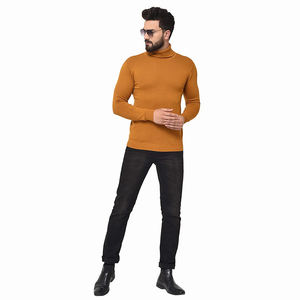 <b>Turtleneck</b> Sweatshirts <b>for</b> <b>Men's</b> Long Sleeve Made Cotton <b>Men</b> Casual Wear Sweatshirts Slim Fit <b>Men's</b> Sweatshirt - Product Image 4