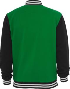 Veste de baseball classique pour hommes et femmes, tissu en polaire polyester, logo personnalisable, veste de mode pour jeunes et collégiens - Product Image 4