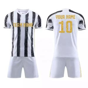 Ensembles d'uniformes de football sur mesure, haute qualité, 100% polyester, maillot et short de football avec logo personnalisé, couleur personnalisée, pour hommes adultes - Product Image 4