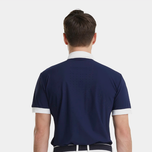Top Notch forma ergonómica equitación ecuestre hombres camisetas de competición, equitación hombres camiseta técnica y rendimiento espectáculo - Product Image 6