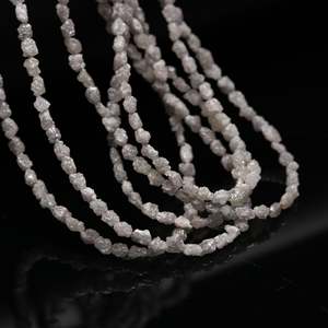 Perlas de Diamante Blanco Natural en Bruto, Diamantes Sueltos con Corte Excelente, Certificados por IGI para la Fabricación de Joyas - Product Image 4