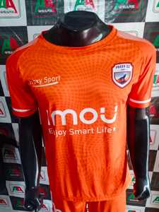 ถุงเท้าผู้รักษาประตูมีปลอกใส่โลโก้กางเกงขาสั้นเสื้อฟุตบอลแบบระเหิดสำหรับ2022 - Product Image 2