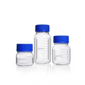 Botella de boca ancha con deflector resistente a productos químicos de 1000ml con anillo de vertido de polipropileno - Product Image 4