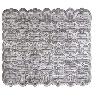 Venta al por mayor personalizada Premium Chenille 3D Iron-on parches de lana Premium letras bordadas de primera calidad para prendas de vestir - Product Image 1