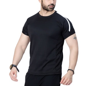 T-shirt uni à manches courtes, coupe classique, sportif, respirant, écologique, séchage rapide, prix bas, fabrication OEM/ODM. - Product Image 6