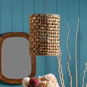 Sustainable water hyacinth <b>chandelier</b> pendant lightshades handweaving <b>chandeliers</b> <b>for</b> <b>bedroom</b> lights - Product Image 3