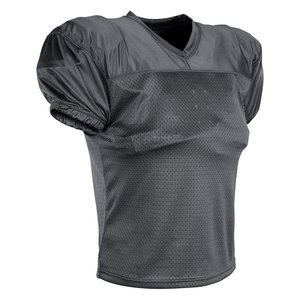 Camiseta de Fútbol Americano Personalizada con Estampado por Transferencia de Calor, Transpirable, a la Moda, con Diseño Bordado, Top Corto de Malla - Product Image 1