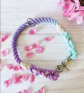 Stone Grey Organic Cotton Rope Dog <b>Leash</b> <b>Pet</b> Supplies Accessory Customized Colored Cotton Rope Handmade Dog <b>Leash</b> <b>Pet</b> <b>Leash</b> Set - Product Image 2