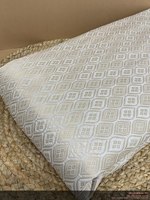 Tela bordada jacquard diseñador de tela de fantasía telas Sherwani BORDADO TRABAJO DE LA PISADA GEORGETTE TELA