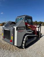 Kostenloser Versand Takeuchi TL12R2 111PS Kompakt-Raupenlader mit Anbau-Forestmulcher 1.349kg ROC, 153L/min Hochleistungs-Durchfluss