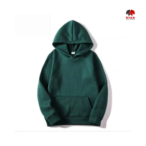 Sweat à capuche pour homme Ryan Pro Gear avec poche et logo personnalisé sur le devant, tissu en molleton 100% coton, design ODM, vêtements décontractés d'hiver - Product Image 1