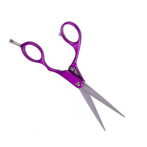 กรรไกรตัดผมเคลือบสีทําเองสแตนเลสทํากรรไกรร้านเสริมสวยเพื่อความงาม - Product Image 3