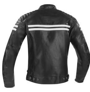 Chaqueta de piel auténtica para hombre personalizada al por mayor - Product Image 2