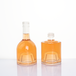 Nouveau design 750ml triple bouteille en verre empilable pour spiritueux liqueurs <span class=keywords><strong>rhum</strong></span> avec liège bouteilles individuelles 250ml LGG-481 250ml - Product Image 3