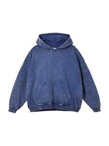 Sudadera con Capucha Deportiva Informal para Hombre, Sudadera con Capucha Holgada de 430 g, Sudadera de Forro Polar Personalizada, Sudadera Gruesa 100% Algodón para Hombre - Product Image 2