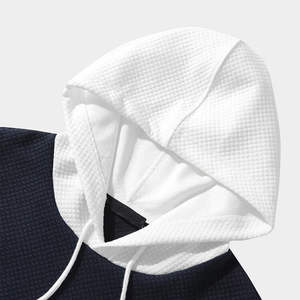 Sudadera con capucha de lana de algodón 100% con logotipo personalizado, ropa informal de invierno pesada, estilo clásico, teñido liso, OEM - Product Image 3