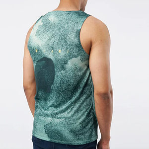 Fabricante logotipo personalizado gimnasio Fitness hombres Stringer Tank Top gimnasio hombres Tank top - Product Image 4