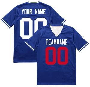 Maillot de football américain personnalisé en gros maillot de football américain à broder avec nom et numéro à coudre pour hommes/jeunes - Product Image 6