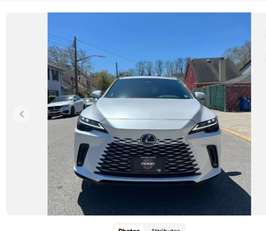 Véhicule électrique d'occasion 2023 pour RX 350 Premium Plus AWD, autonomie 601-700 km, puissance 250-300 kW, couple 300-400 Nm, batterie 90-110 kWh - Product Image 1