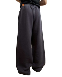 2026 Custom Baggy Sweatpants Flares Baggy Track Pants for Men Brushed Fleece Cotton Wide Leg Sweatpants For Men Wear - Product Image 2