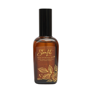 Starlit Rose Hydrosol Mist 100% Distillé à la vapeur à partir de pétales de fleurs de roses rouges - Product Image 1