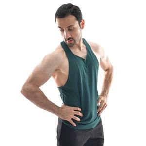 Nuevo estilo personalizado transpirable hombres camiseta sin mangas cómoda ropa de verano Casual gimnasio Fitness desgaste trabajo desgaste camiseta sin mangas para hombres - Product Image 3