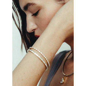 Pulsera de Tenis Chris Fashion con Diseño Baguette - Product Image 2