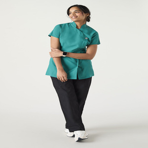 ชุดยูนิฟอร์มสครับทางการแพทย์สำหรับแพทย์และพยาบาลแห้งเร็วชุดดูแลช่องปากพร้อมโลโก้ออกแบบได้ตามต้องการ - Product Image 4