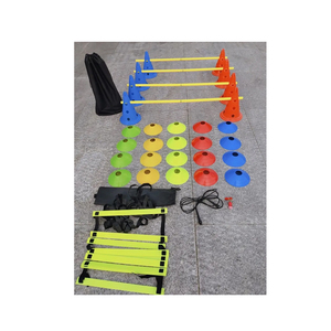 Bâtons d'entraînement sportif de football de football les plus vendus Bâtons d'entraînement d'agilité Cônes d'échelle d'agilité avec sac de transport - Product Image 4