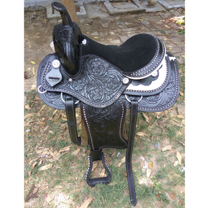 Ensemble d'attache Western en cuir pour selle de cheval