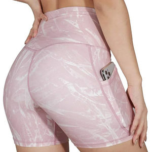Shorts Deportivos de Cintura Alta para Mujer al por Mayor, Control de Abdomen, para Correr, Fitness, Entrenamiento, Yoga. - Product Image 3