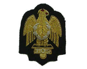 Insignias de chaqueta de alambre de lingotes dorados hechos a mano insignias de chaqueta bordadas hechas a mano personalizadas a la venta - Product Image 2