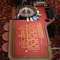 275*150*80cm Elektronischer Roulette-Tisch Amerikanisch-Europäischer Maßgefertigter Casino-Tisch Spiel