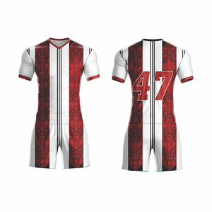 Ensemble de maillots de football noir sublimé pour homme Uniforme de football à motif personnalisé avec numéro de nom imprimé complet Vêtements de sport d'équipe respirants - Product Image 6