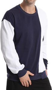 Sweat-shirts à col rond pour homme, 250g coton + polyester, 6 couleurs, coupe-vent, écologiques, logo personnalisé - Product Image 4