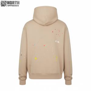 Sweats à capuche de meilleure qualité Logo personnalisé Fabricants de sweats à capuche French Terry Custom Printed Heavyweight Essentials 450 gsm hoodie - Product Image 2