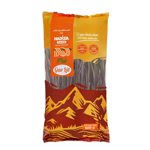 Flat Dried Brown <b>Rice</b> <b>Noodles</b> in Bag High Quality for Dieters and Diabetes No Chemical Preservatives - Product Image 1