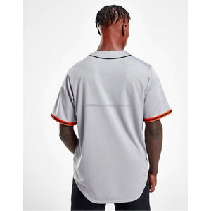 Jersey de béisbol personalizado de alta calidad para hombre, ropa deportiva transpirable de malla, nuevo diseño con bordado, uniforme de béisbol por sublimación - Product Image 5