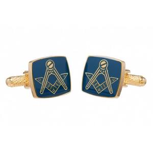FREEMASON MASONIC MASON GOLD GP HECHO EN USA Gemelos - Product Image 4
