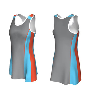เครื่องแบบเน็ตบอลสีต่างๆน้ำหนักเบาเครื่องแบบเน็ตบอลดีไซน์ใหม่ - Product Image 4
