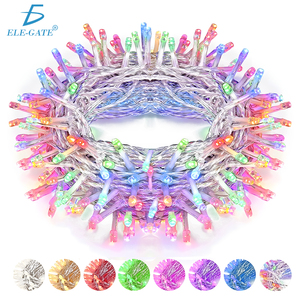 10 Metri di Catena Luminosa LED RGB con Corpo in Plastica, Illuminazione Magica per Ambienti - Product Image 1