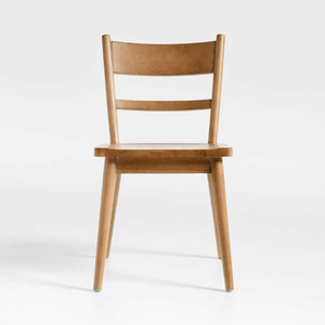 Silla de comedor de restaurante de madera de estilo moderno de alta calidad, acabado de Color marrón, silla de comedor de Hotel para restaurante - Product Image 5